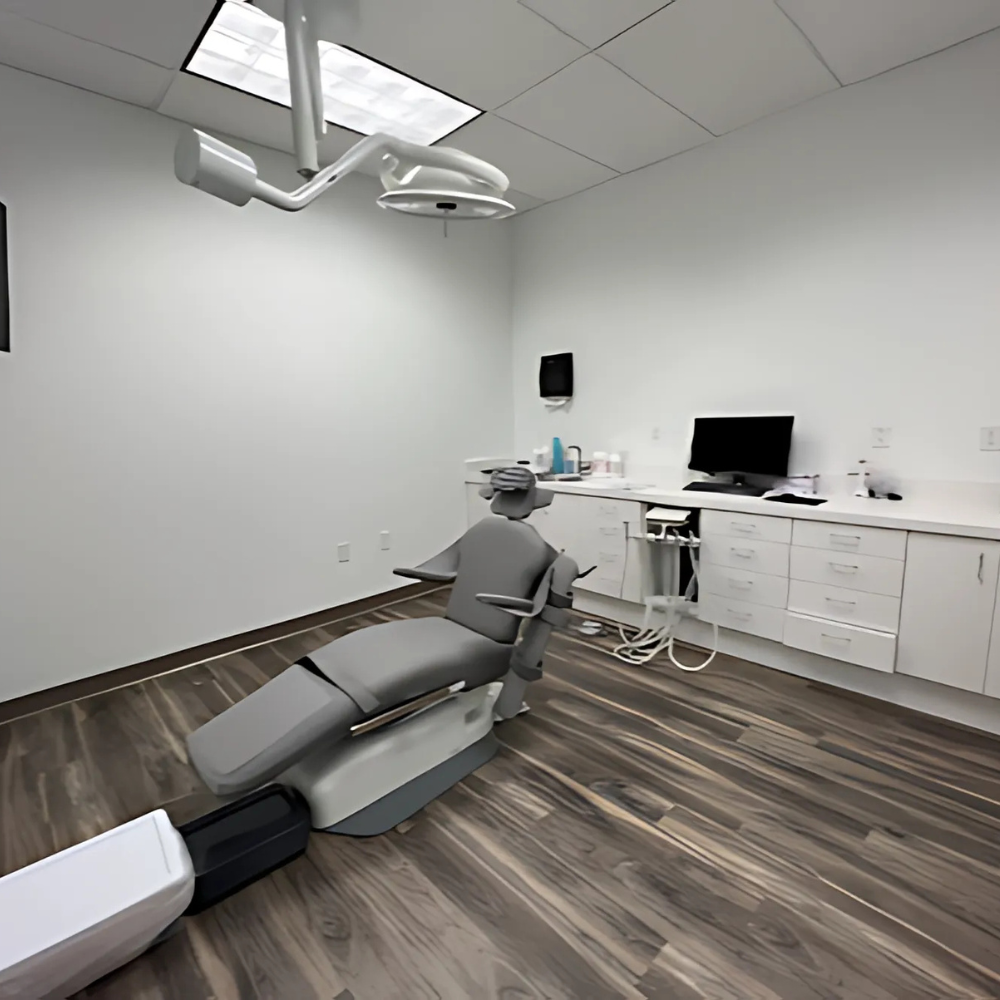 Nuvia Dental implant patient room