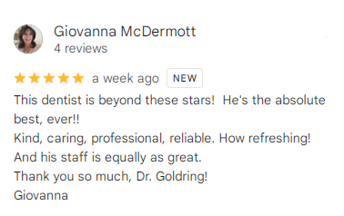 Brookstone Dental Care customer review